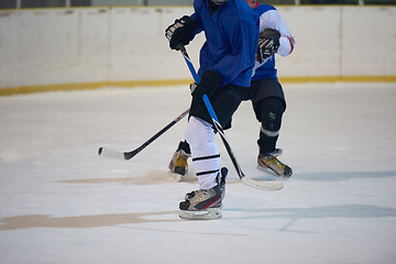 Image showing ice hockey sport players