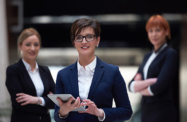 Image showing business woman team