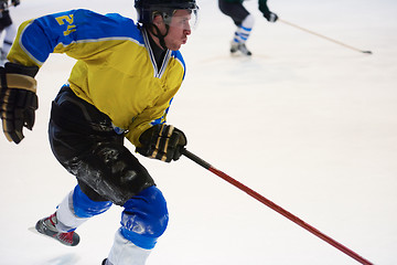 Image showing ice hockey sport players