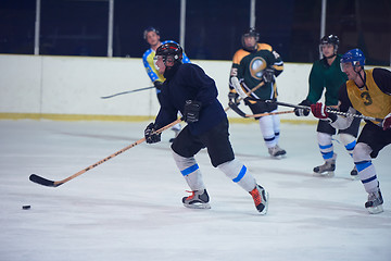 Image showing ice hockey sport players