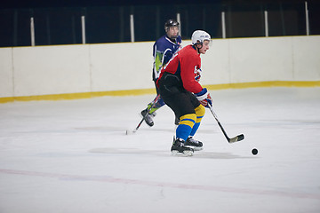 Image showing ice hockey sport players