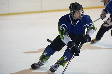 Image showing ice hockey sport players