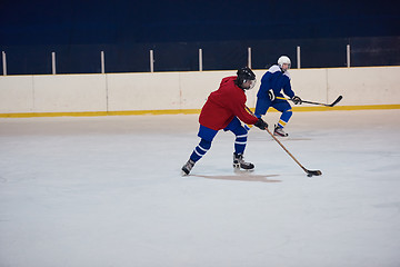 Image showing ice hockey sport players