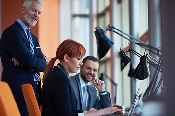 Image showing business people group on meeting