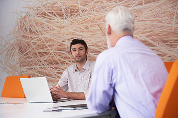 Image showing business people group on meeting