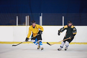 Image showing ice hockey sport players