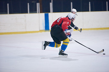 Image showing ice hockey sport players