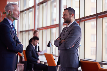 Image showing business people group on meeting