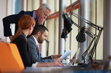 Image showing business people group on meeting