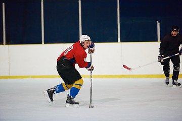 Image showing ice hockey sport players