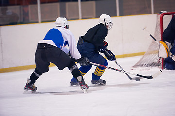 Image showing ice hockey sport players