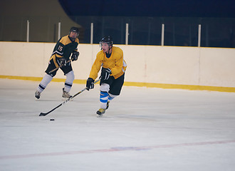 Image showing ice hockey sport players