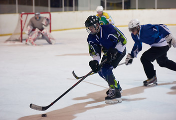 Image showing ice hockey sport players