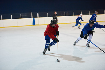 Image showing ice hockey sport players