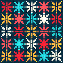 Image showing seamless geometric pattern, modern background