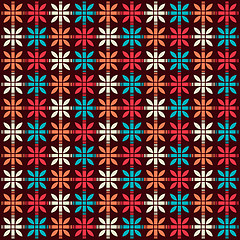 Image showing seamless geometric pattern, modern background