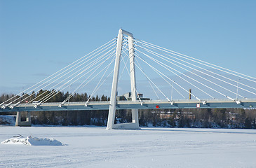 Image showing White bridge