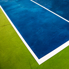 Image showing Tennis court