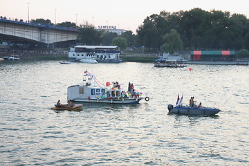 Image showing Belgrade Boat Carnival