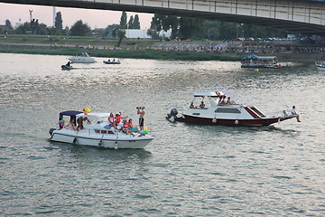 Image showing Belgrade Boat Carnival