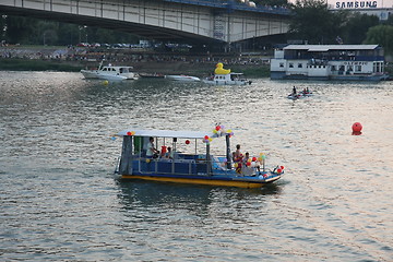 Image showing Belgrade Boat Carnival