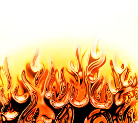 Image showing fire background