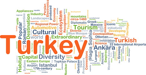 Image showing Turkey background concept