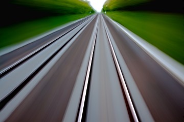 Image showing Rails blur