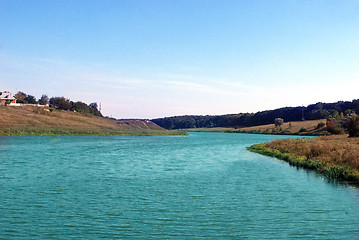 Image showing Lake blue water