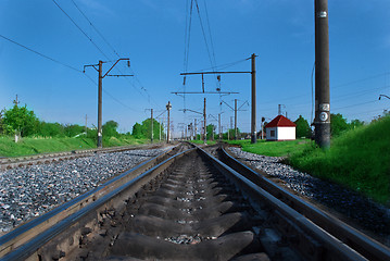 Image showing railway lash
