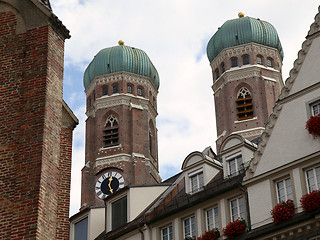 Image showing Frauenkirche church in Munich, Germany