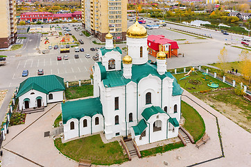 Image showing Church in Tura residential district.Tyumen. Russia