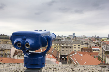 Image showing City Zagreb panorama