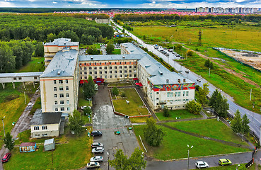Image showing Tyumen Neftyanik hospital in medical town, Russia