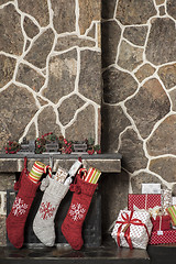 Image showing Christmas stockings