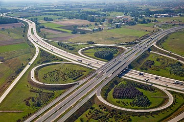 Image showing Freeway intersection