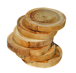 Image showing Wood slices