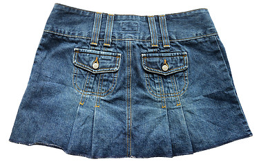 Image showing Jeans skirt