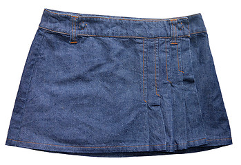 Image showing Jeans skirt