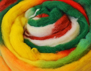 Image showing Wool for wet felting