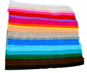 Image showing Felt fabric