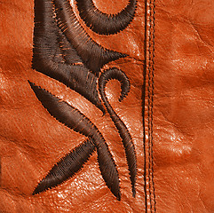 Image showing Leather