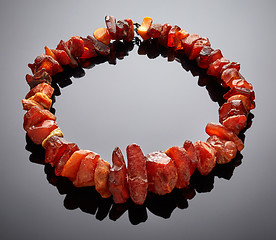 Image showing amber necklace
