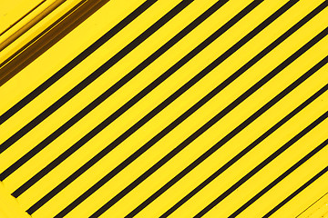 Image showing yellow  abstract metal in englan london 