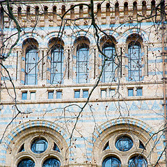 Image showing old construction in london englan europe brick  wall and window 