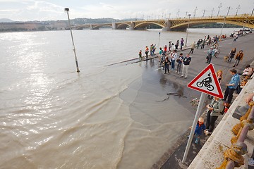 Image showing Flooded Budapest