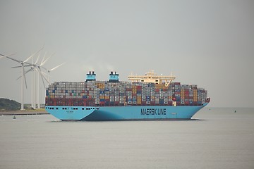 Image showing Huge Container Ship