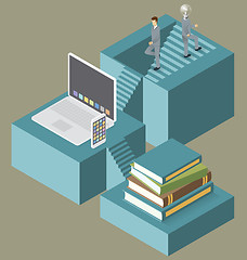 Image showing Vector Flat Isometric Idea Concept