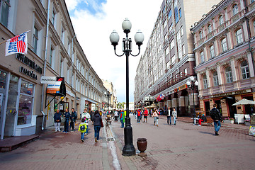 Image showing Russia, 24.06.2014, historic Arbat Moscow