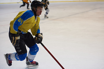 Image showing ice hockey sport players